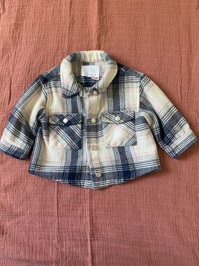 Zara baby plaid jacket